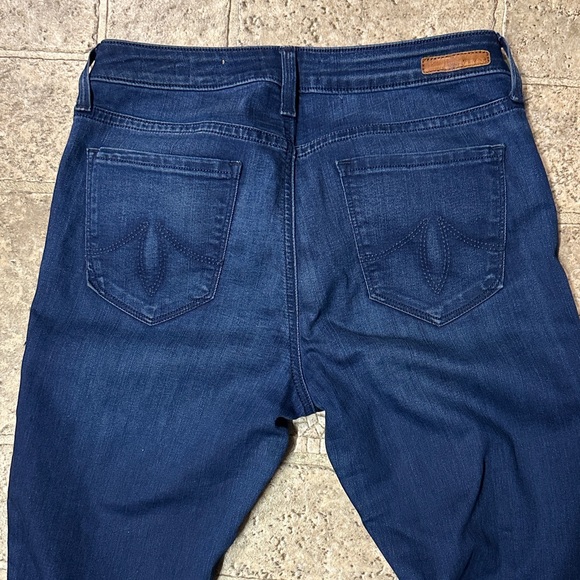 Level 99 Indigo Skinny Straight Jeans size 30P - Picture 4 of 5